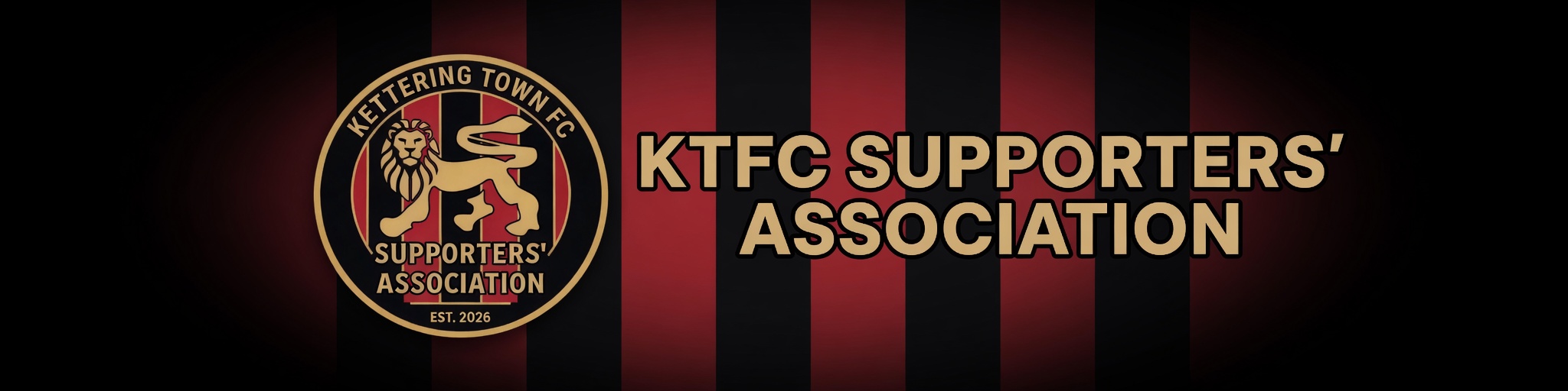 Kettering Town FC Supporters' Association Banner